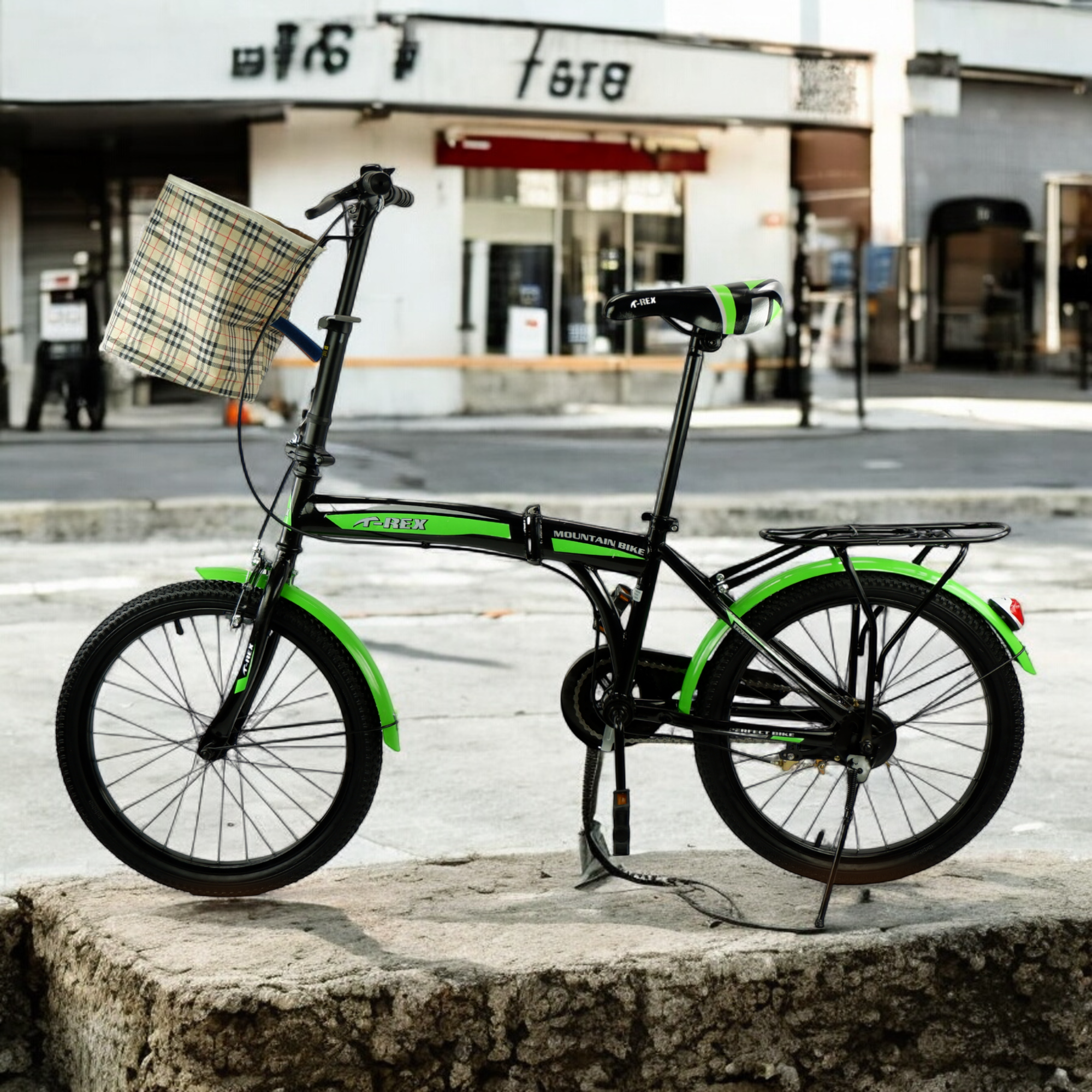 THAIBIKE รถจักรยานพับ T-REX แบบ 20 นิ้ว น้ำหนักเบาพกพาสะดวก