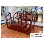 บันไดเข้ามุม บันไดฝึกกายภาพบำบัดแบบทางตรง/E141