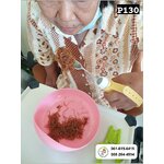 จานฐานซิลิโคน/จานป้องกันอาหารหก/จานยึดโต๊ะอาหาร/จานผู้สูงอายุ/ รุ่น P130