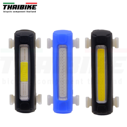 ไฟท้ายสองสีติดจักรยาน THAIBIKE COMET FY-306 สี ไฟติดจักรยานชาร์จ USB