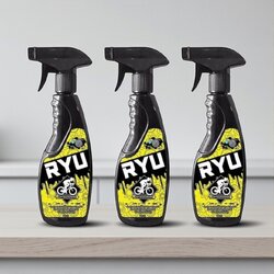 น้ำยาล้างโซ่จักรยาน ล้างรถ RYU แพค 3 ขวด