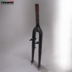 ตะเกียบจักรยานอลูมิเนียม 700C รุ่น TRFF700C รองรับวีเบรค ล้อ 700x23-45C ซางตรง 28.6 มม. แข็งแรง น้ำหนักเบา