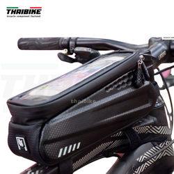 กระเป๋าพาดเฟรมจักรยานเสือภูเขา เสือหมอบ THAIBIKE ลายคาร์บอน