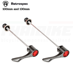 แกนปลดรถจักรยานเสือหมอบแกนไทเทเนี่ยม RS RETROSPEC ใส่ล้อจักรยาน 100/130