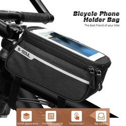 กระเป๋าพาดเฟรมจักรยานแบบใส่มือถือ B-SOUL 249B
