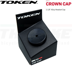 ฝาปิดถ้วยคอสเต็มจักรยานน้ำหนักเบา TOKEN Crown Cap Zenith TK297