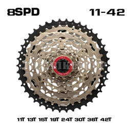 เฟืองจักรยานแบบสวม DP+ 8spd ขนาด 11-42T เฟืองสายเขา