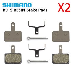 แผ่นยางเบรกดิส จักรยาน ALIVIO รุ่น BRM447/BRT615, Resin 2 คู่