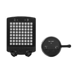 ไฟเบรคไฟเลี้ยว แบบมีรีโมต ไฟท้ายจักรยาน