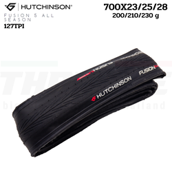 ยางนอกจักรยานเสือหมอบขอบพับ HUTCHINSON FUSION 5 ALLSEASON 700X23 700X25 700X28