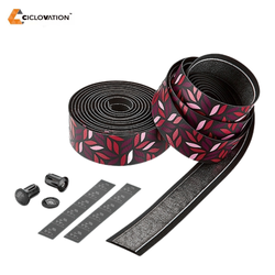 ผ้าพันแฮนด์จักรยาน CICLOVATION Rainforest Premium Bar Tape with Leather Touch
