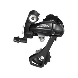 ตีนผี SHIMANO SORA, RD3500, GS, สีดำ, ขายาว จักรยาน