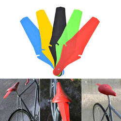 บังโคลนจักรยาน แบบเสียบใต้อาน ติดตั้งง่าย ราคาถูก