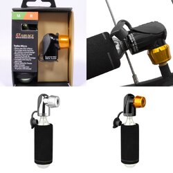 หัว CO2 AIRACE AC-02S เติมลมจักรยาน แถมฟรี CO2 จำนวน 1 หลอด