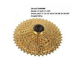 เฟืองจักรยาน SUNSHINE 11SPD ขนาด 11-42T