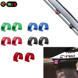 RISK คลิปติดสายเบรค สายเกียร์ จักรยาน อลูมิเนียม CNC C CLIP