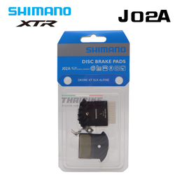 แผ่นยางเบรคดิสจักรยานเสือภูเขา SHIMANO XTR J02A BR-M9020 RESIN มีปีกระบายความร้อน