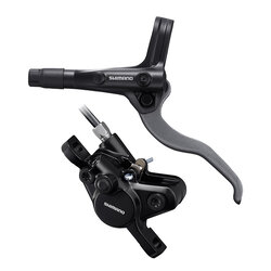 ชุดดิสเบรก ALIVO 2019, F/R (BLMT400/BRMT400), สีดำ, สายดิส BH59, 1000/1700MM