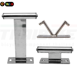 แร็คจักรยาน วัสดุสแตนเลส 304 แบบยึดตะเกียบหน้า