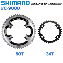 เฉพาะใบจานจักรยาน SHIMANO DURA-ACE รุ่น FC-9000 ขนาด 50T/34T