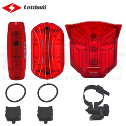 ไฟท้ายจักรยานเสือหมอบ เสือภูเขา LETDOO แบบใช้ถ่าน ลดราคาพิเศษ