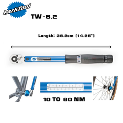 ประแจปอนด์ Park Tool RATCHETING CLICK-TYPE TORQUE WRENCH,TW-6.2