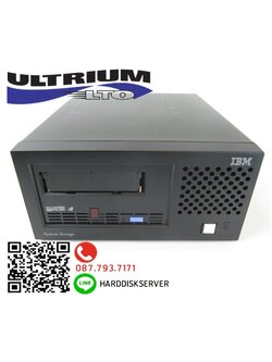 IBM Tape Drive,3580-L33,400GB/800GB,Ultrium,LTO-3,SCSI LVD,External Tape Drive Drive,Tape Backup