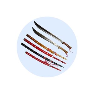 มีดดาบ มีดหัวตัด มีดหัวแหลม สแตนเลส