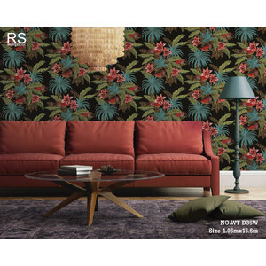 ลายใบไม้ สไตล์ผ้าปัก