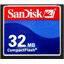 Sandisk CF Card 32Mb 20X