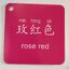 การ์ดคำศัพท์ภาษาจีน 45ใบ สีรูปทรง