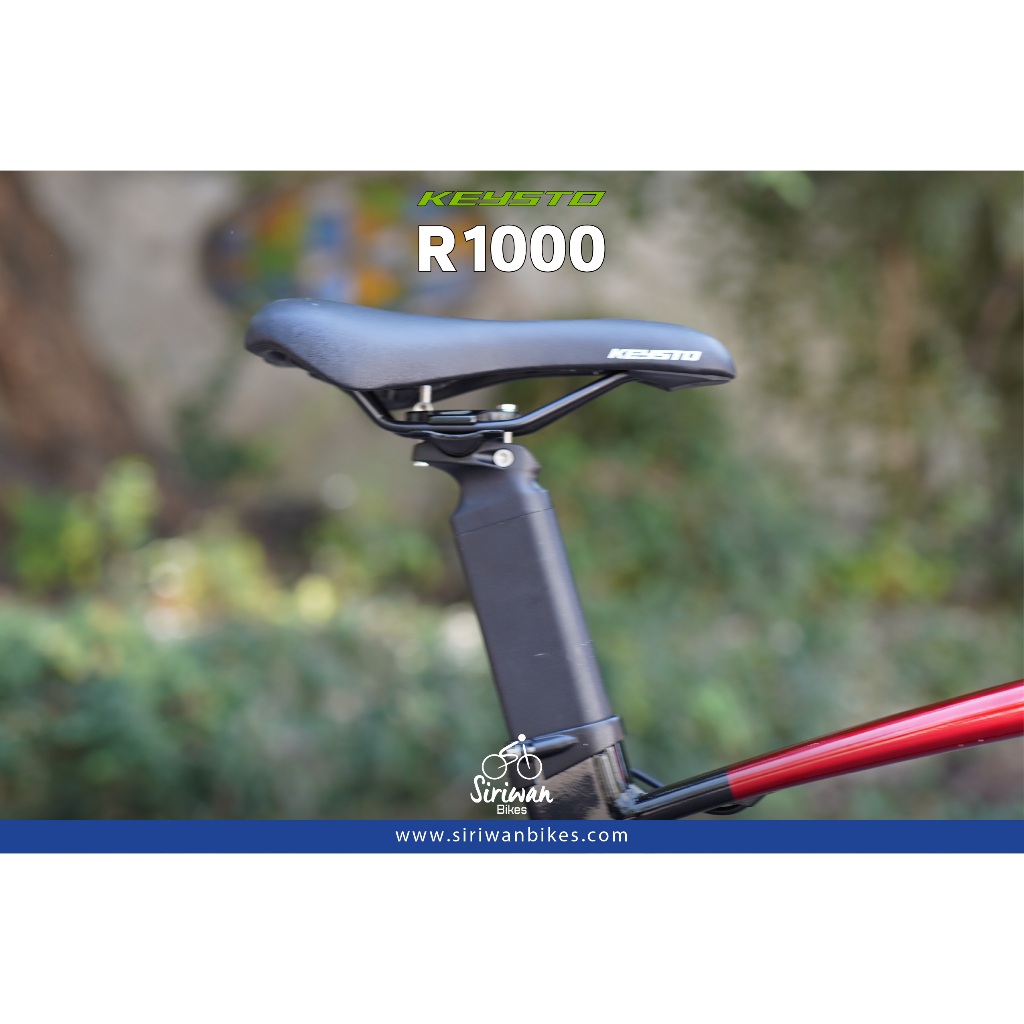 KEYSTO : R1000 จักรยานเสือหมอบ เฟรม ALLOY ROAD BIKE ล้อ 700C เกียร์ 20สปีด