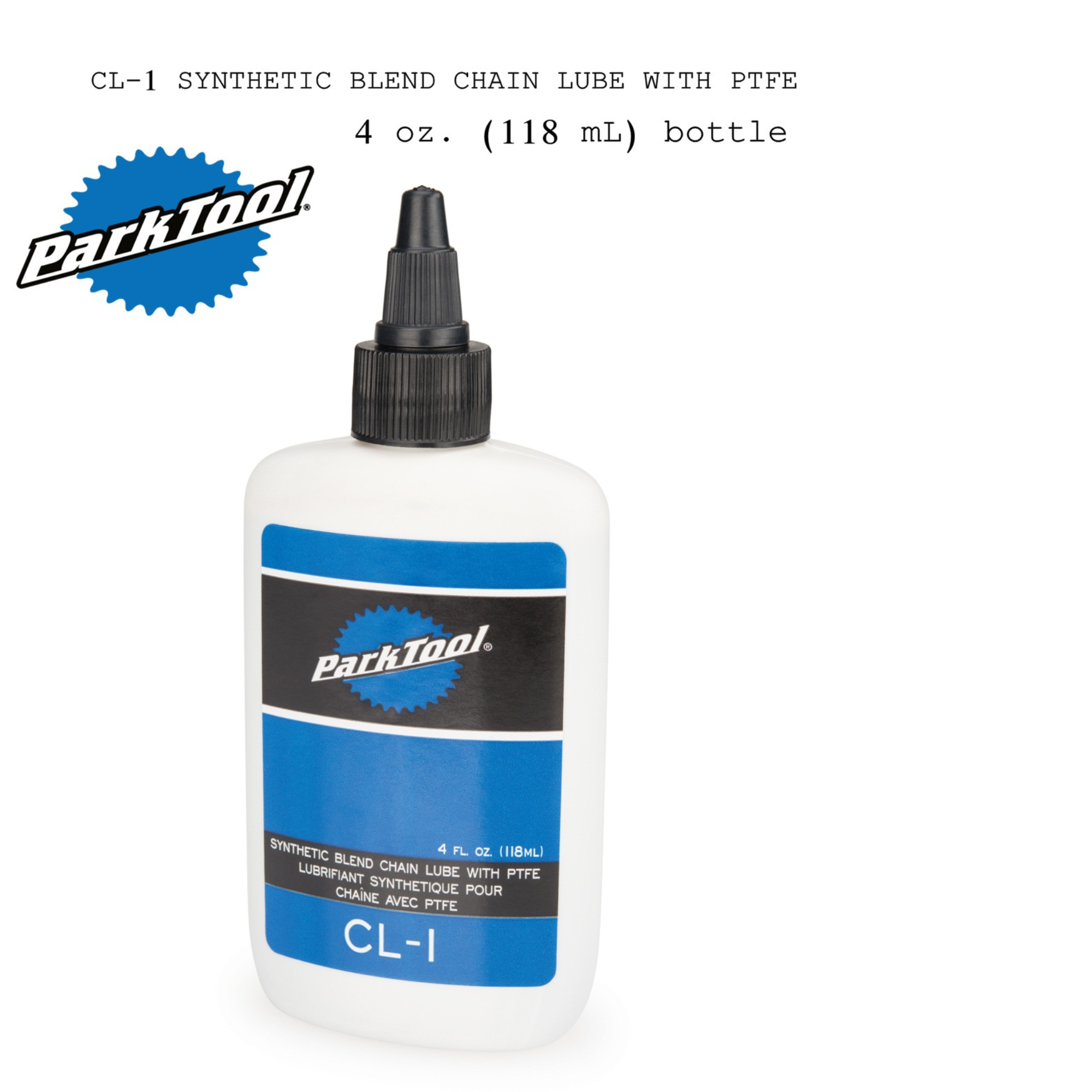 น้ำมันหล่อลื่นโซ่จักรยาน Park Tool’s : CL-1 SYNTHETIC BLEND CHAIN LUBE WITH PTFE 4 oz. (118 mL)