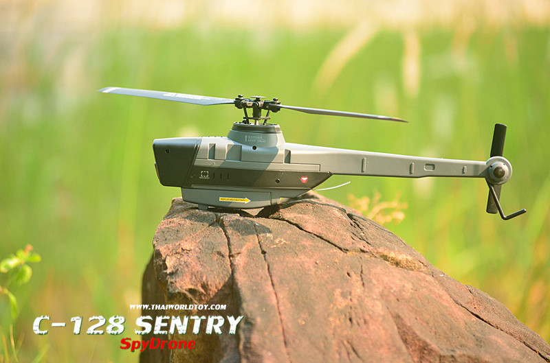 C-128 Sentry SpyDrone 1080P กล้อง Wifi FPV 6แกน