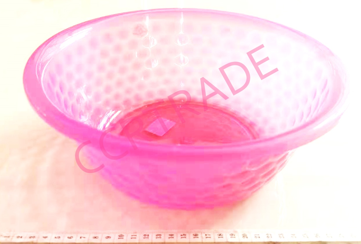 กะละมังล้างผัก สีใส 11x30 ซม.(งานหนา)