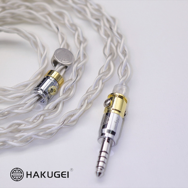 ขาย Hakugei Skyrim สายอัพเกรดหูฟัง 6N OCC Litz + Silver Litz