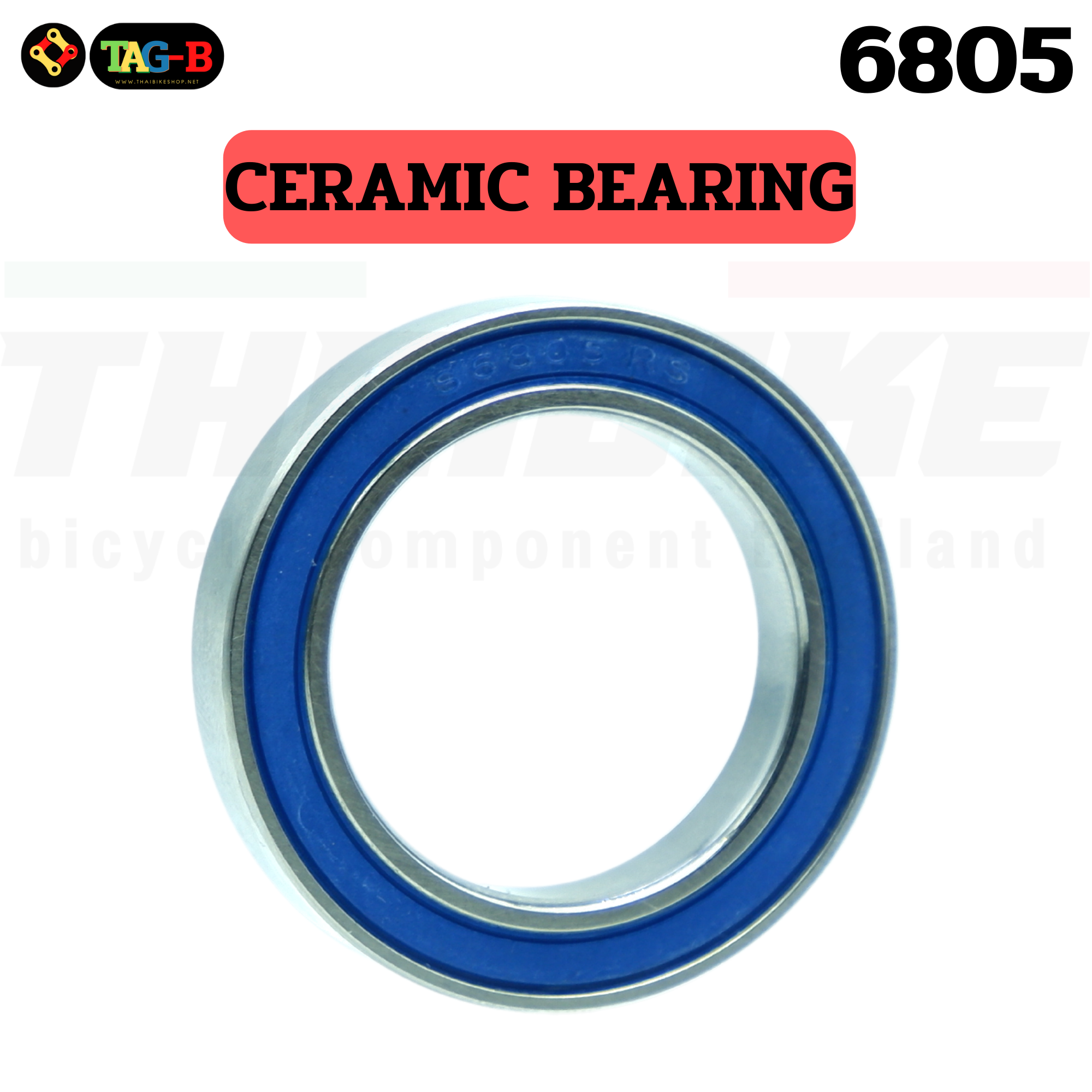 ลูกปืนเซรามิคใส่ดุมล้อจักรยาน THAIBIKE 15267 699 6902 6903 6802 6803