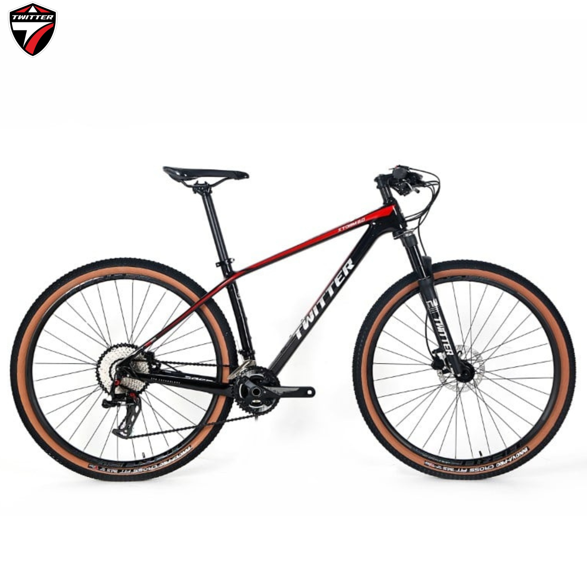 จักรยานเสือภูเขา TWITTER STORM 2.0 เฟรมคาร์บอน 24SPD