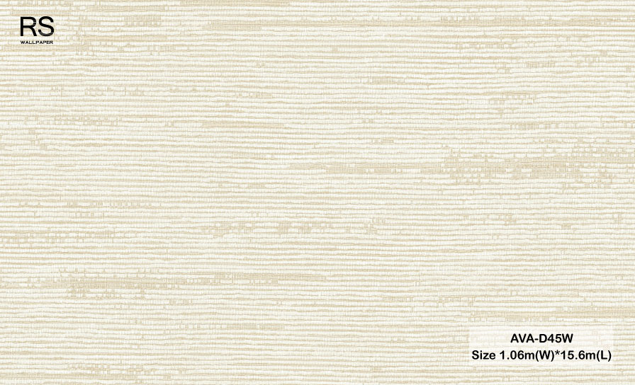 วอลเปเปอร์ลายเส้นขวาง สีน้ำตาลอ่อน AVA-D45W