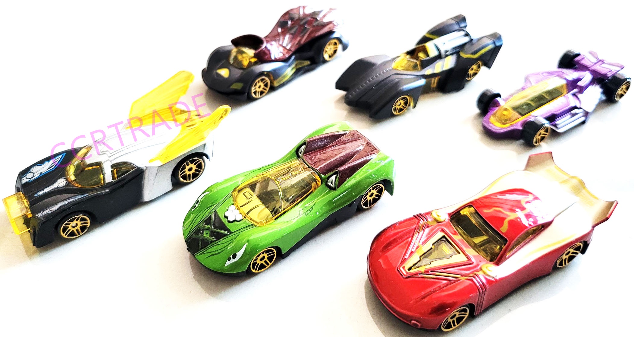 รถเหล็กฮีโร่อเวนเจอร์ถาด 26 ซม.(งานห้าง)