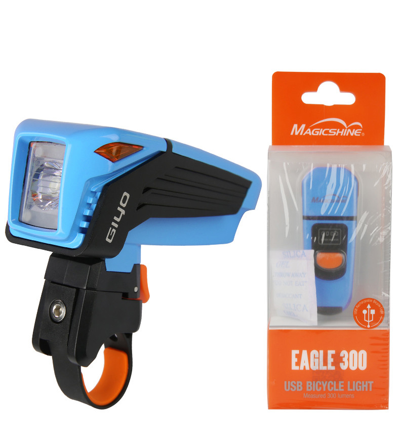 ไฟหน้าจักรยาน GIYO MAGICSHINE EAGLE 300 300LM USB