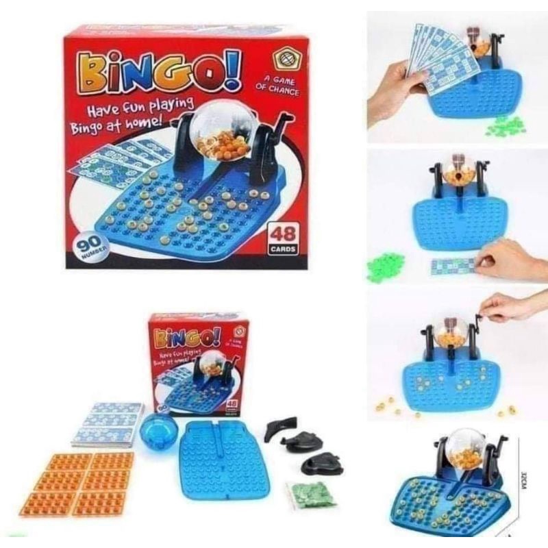 BINGO บิงโกเกมส์ บิงโกล็อตโต้ 90 ตัวเลข พร้อมส่งจากไทย