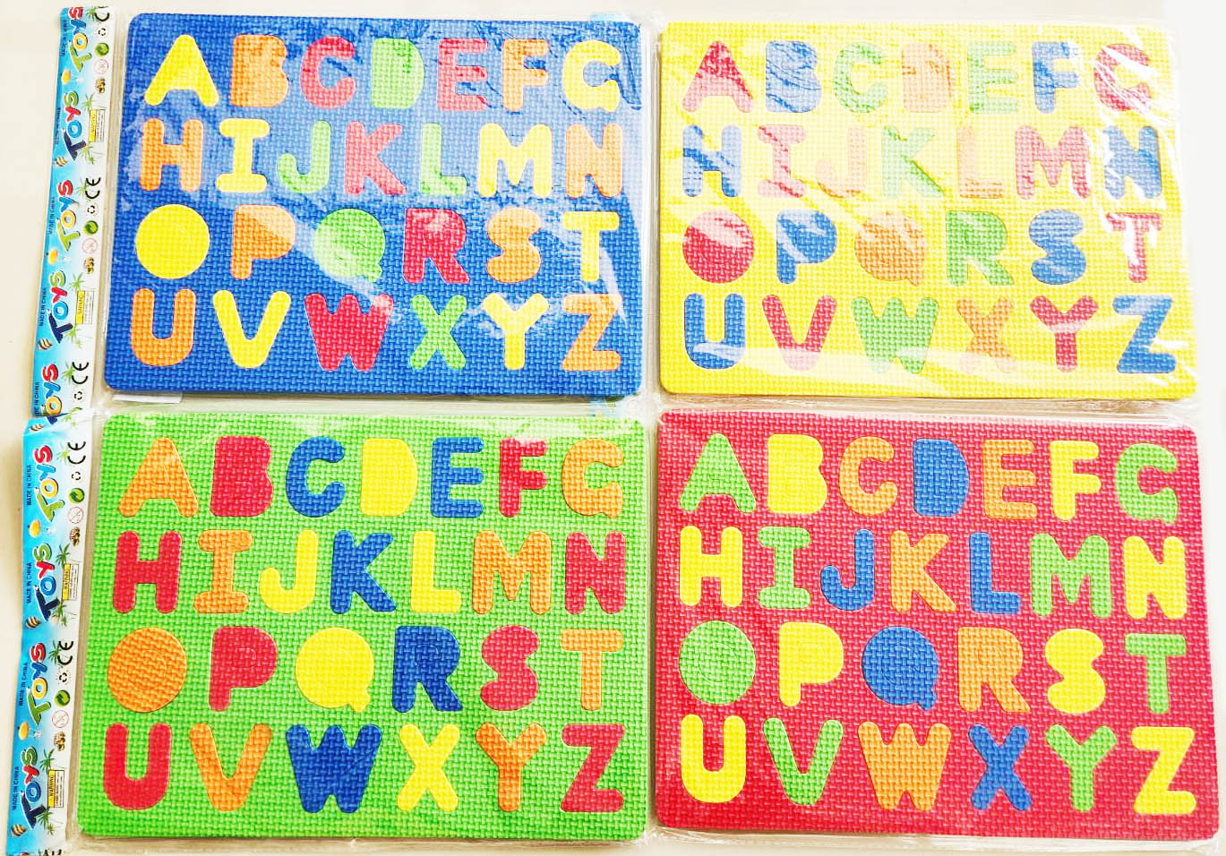 แผ่นโฟมเรียนรู้ ABC 24.5x33 ซม.