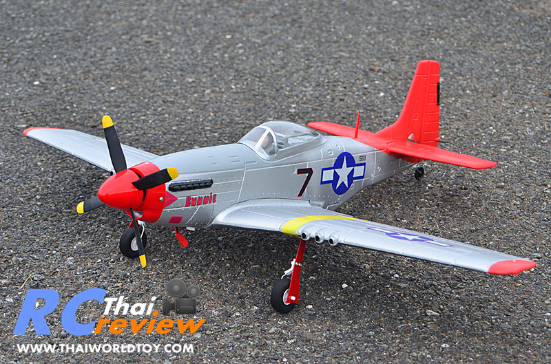 P-51D Mustang 750mm. 4Ch6G AUTO