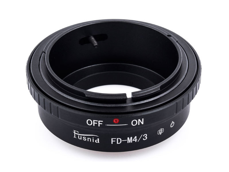 FD-M4/3 Lens Mount Adapter Canon FD FL Lens to Olympus Panasonic MFT M4/3 Camera