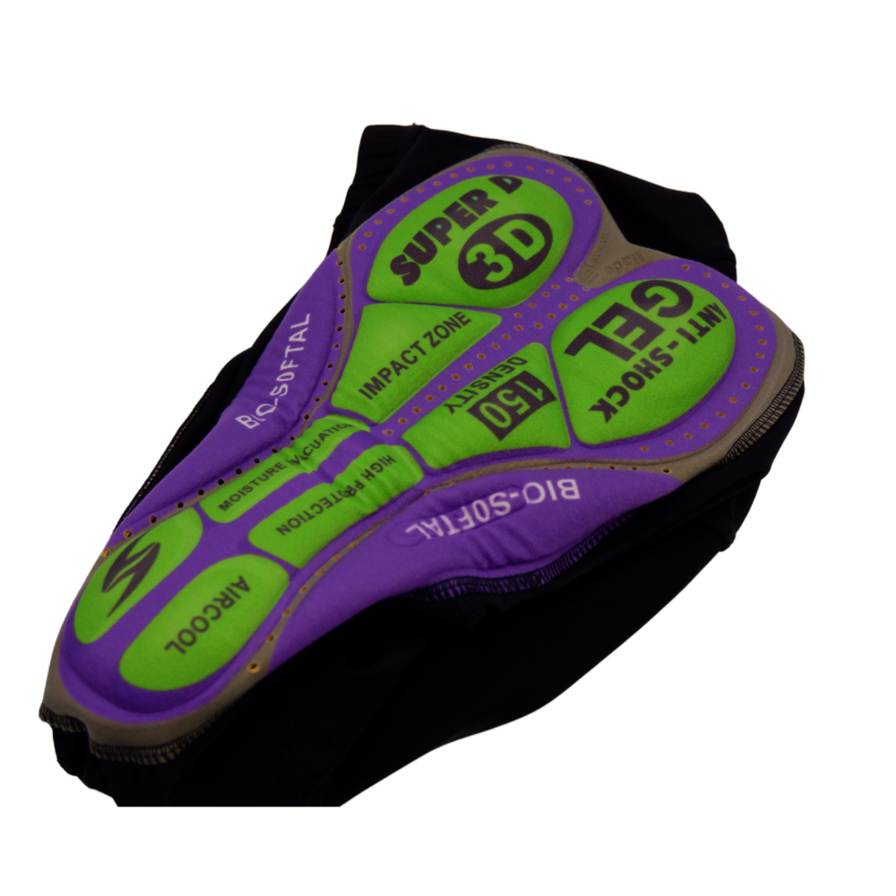 กางเกงปั่นจักรยานเป้าเจล ขาสั้น ขาสามส่วน ขายาว SUPER D 3D