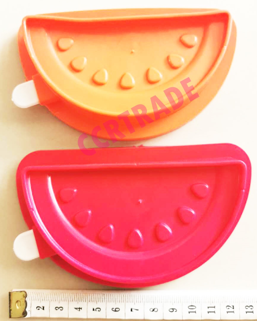 แม่พิมพ์ไอติมซิลิโคน+ฝาปิด แตงโม 7x16.5 ซม.