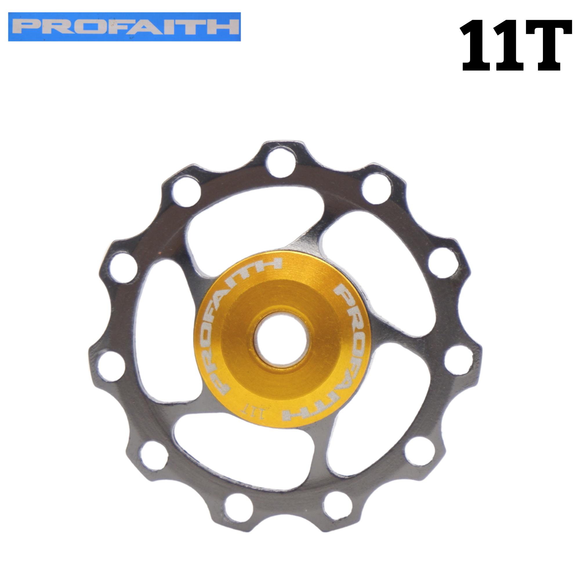 ลูกกลิ้ง ลูกรอกตีนผีหลังจักรยานแบบแบริ่ง ยี่ห้อ PROFAITH 11T/13T