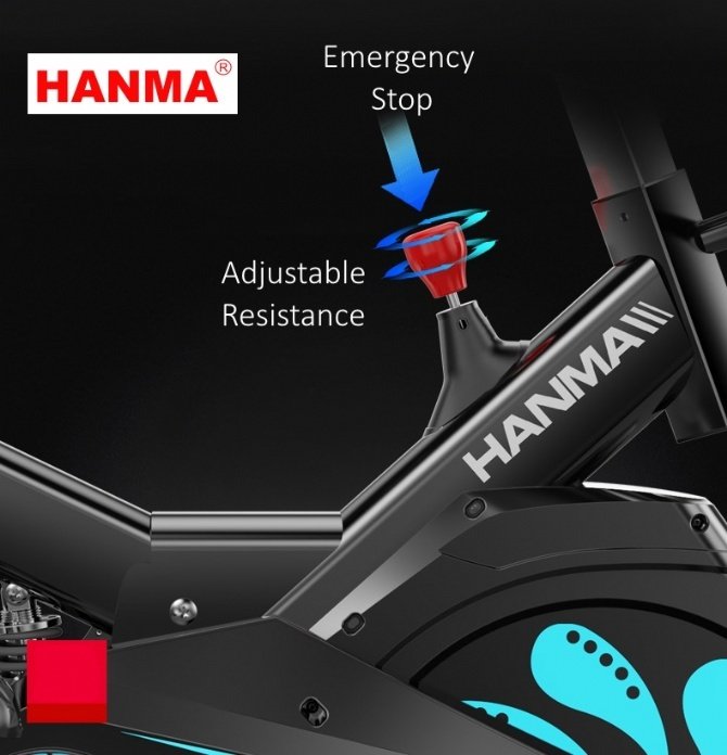 จักรยานนั่งปั่น SPIN BIKE HANMA 615