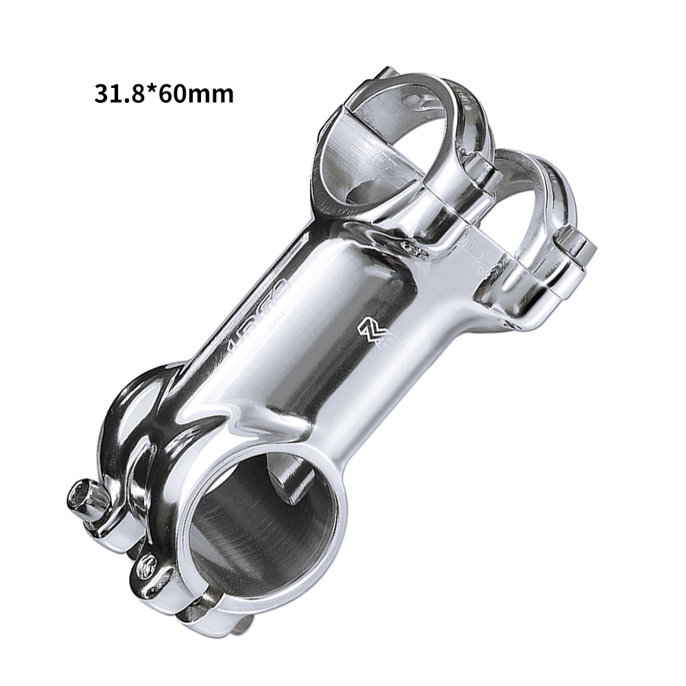 สเต็มจักรยานแบบอลูมิเนียม MEIJUN สีเงินเงา ขนาด 31.8 +-7 ยาว 60/80